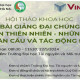 Hội thảo khoa học "Bài giảng đại chúng: Tài nguyên thiên nhiên, những biến đổi ở quy mô toàn cầu và tác động đến Việt Nam"