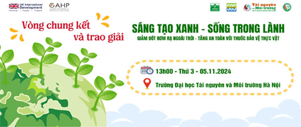 Vòng chung kết và trao giải Sáng tạo xanh - Sống trong lành